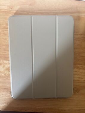 Slim Protective Tablet Folio Case - Light Gray 8x10”